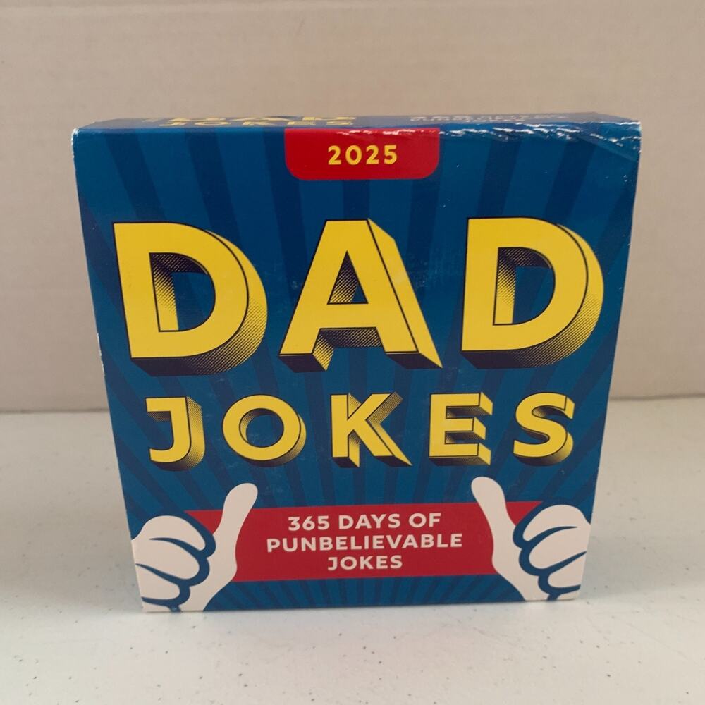2025 Dad Jokes Boxed Calendar: 365 Days of Punbelievable Jokes (Calendar)